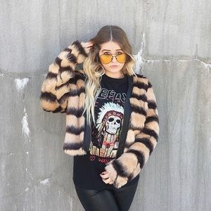 orange tinted aviators